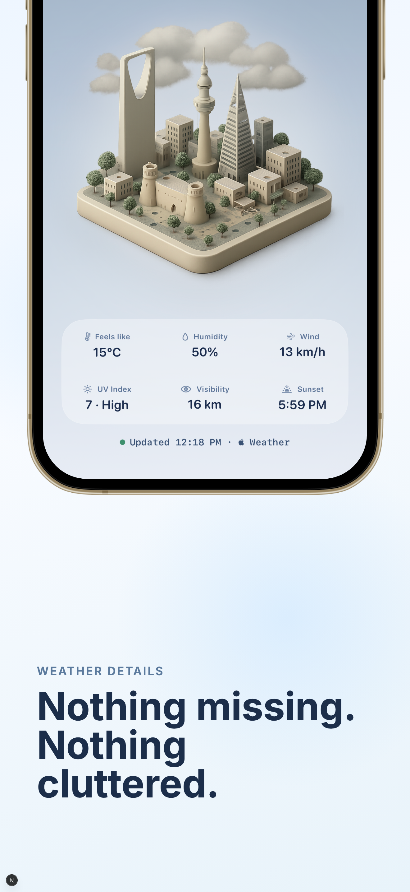 Weather details