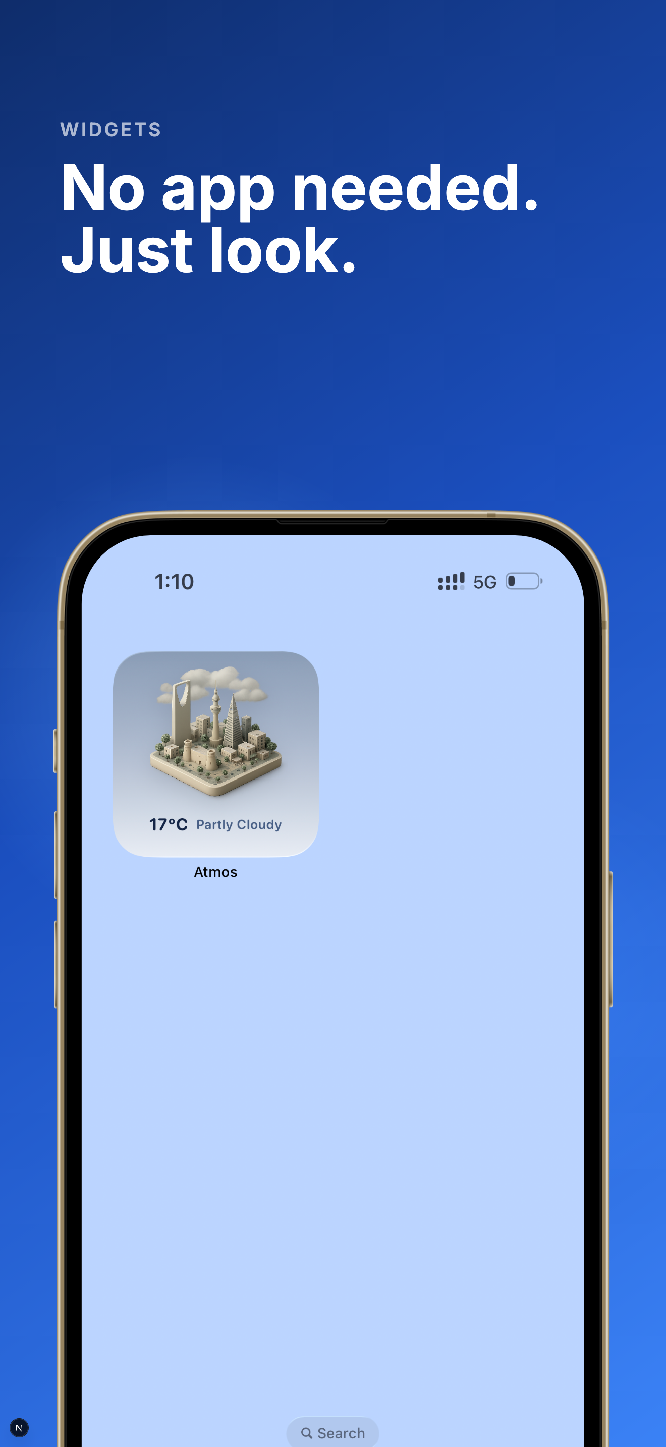 Small widget