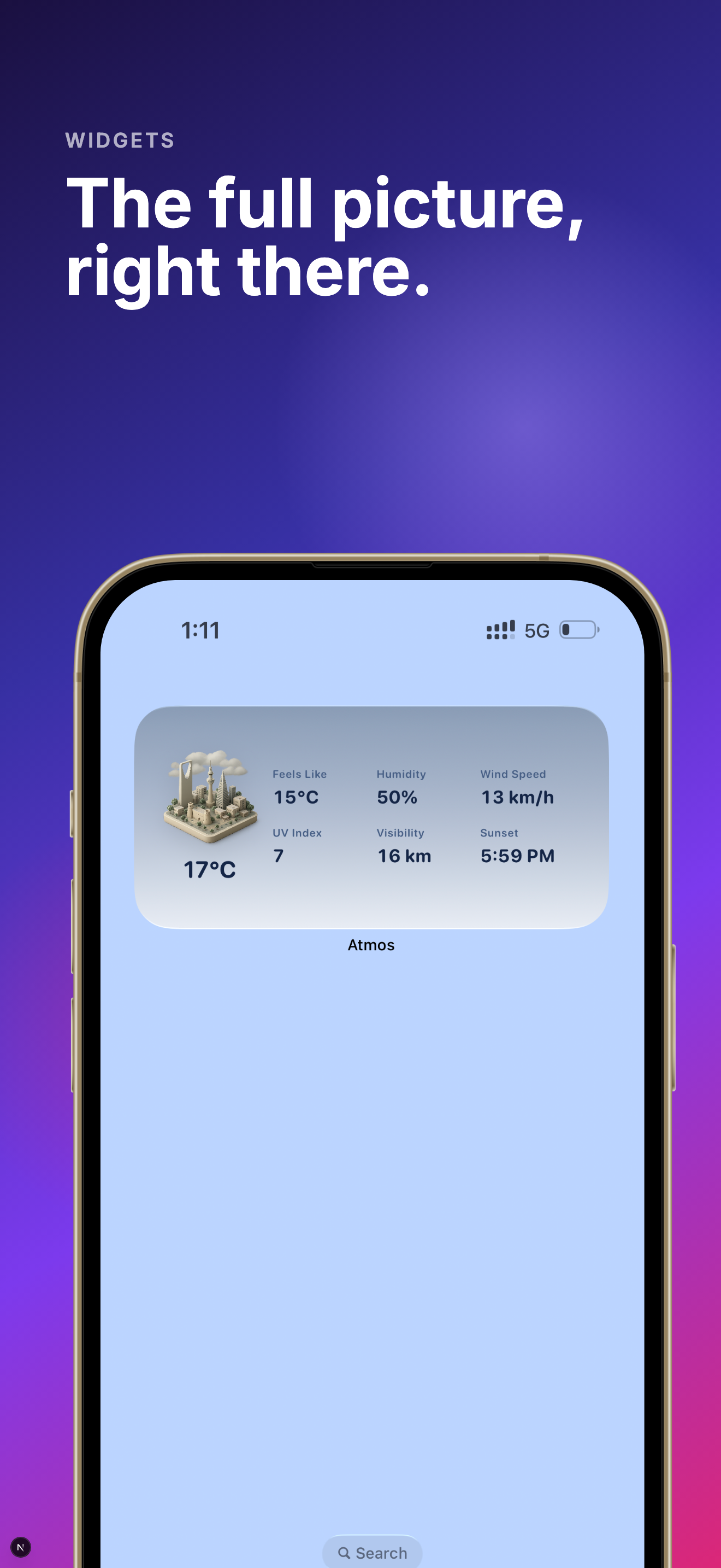 Medium widget